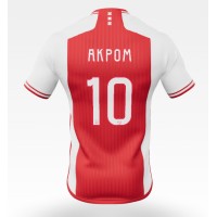 Ajax Chuba Akpom #10 Replika Hemmatröja 2023-24 Kortärmad